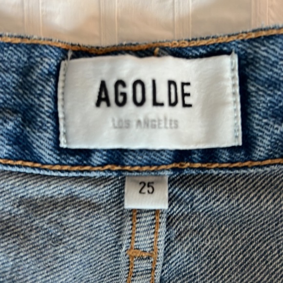 Agolde Jamie High Rise Straight Leg Jeans - Picture 5 of 6